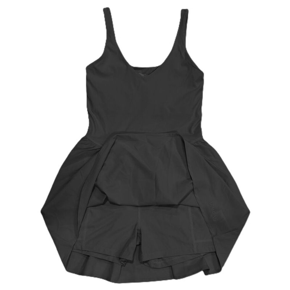 Spalding Black Sleeveless Fit-and-Flare Dress - Picture 2 of 3